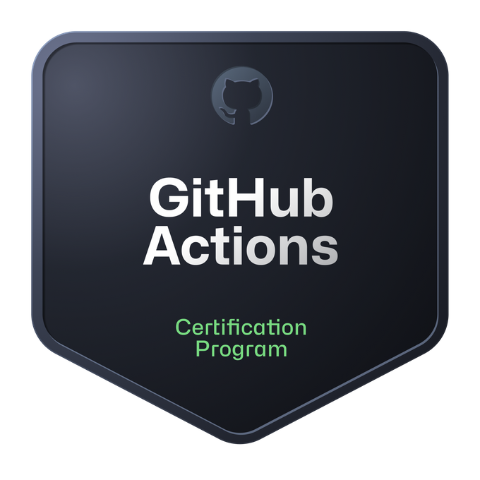 Github Actions Certifications